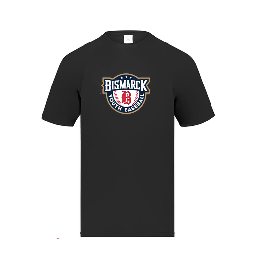 [2790.080.S-LOGO3] Men's Smooth Sport T-Shirt (Adult S, Black, Logo 3)