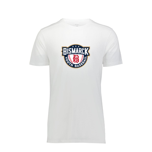 [FTSCUBWH-AS-LOGO3] Decker Men's Tri-Blend T-Shirt - Short Sleeve (Adult S, White, Logo 3)