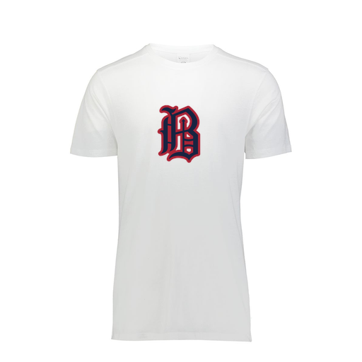 [FTSCUBWH-YS-LOGO2] Decker Youth Tri-Blend T-Shirt - Short Sleeve (Youth S, White, Logo 2)