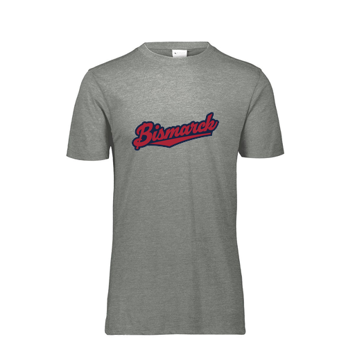 [FTSCUBGY-YS-LOGO1] Decker Youth Tri-Blend T-Shirt - Short Sleeve (Youth S, Gray, Logo 1)