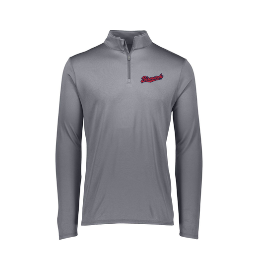 [FTLQFLGY-FAXS-LOGO1] Decker Women's Flex-Lite 1/4 Zip Shirt (Female Adult XS, Gray, Logo 1)