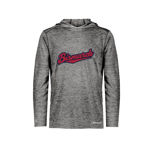 [FOLHCGBK-AS-LOGO1] Decker Men's Charge Hoodie (Adult S, Black, Logo 1)