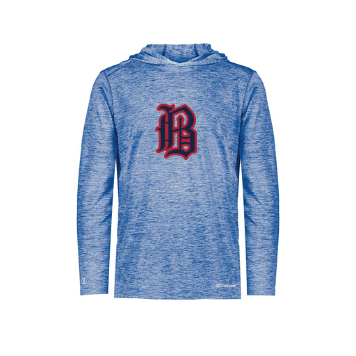 [FOLHCGRY-AS-LOGO2] Decker Men's Charge Hoodie (Adult S, Royal, Logo 2)