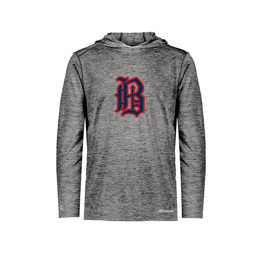 [FOLHCGBK-YS-LOGO2] Decker Youth Charge Hoodie (Youth S, Black, Logo 2)