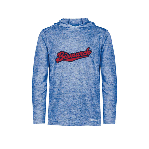 [FOLHCGRY-YS-LOGO1] Decker Youth Charge Hoodie (Youth S, Royal, Logo 1)