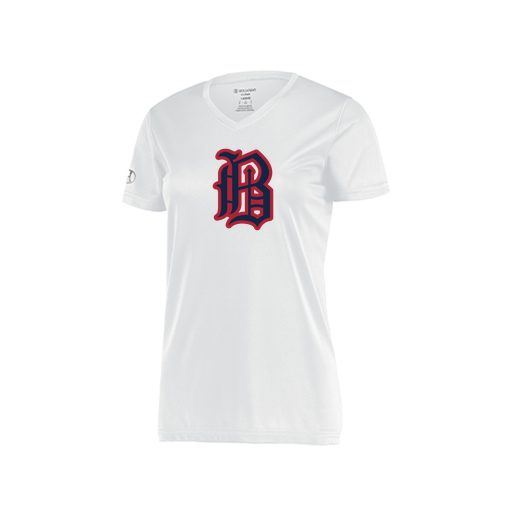 [222820.005.S-LOGO2] Ladies Movement Dri Fit Shirt (Female Adult S, White, Logo 2)